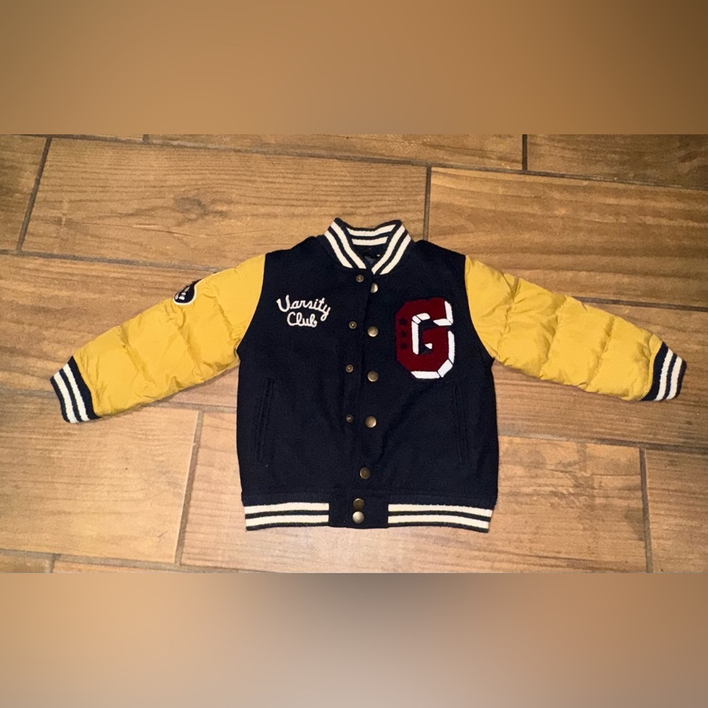 Baby Gap Varsity Boys college jacket size 4